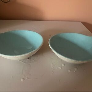 Elegant Blue and White Bowls